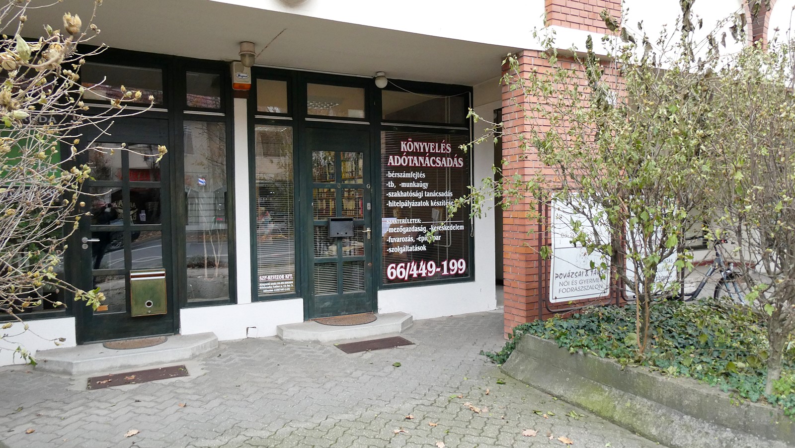 Az Szp-Revizor Kft. könyvelő irodája Békéscsabán